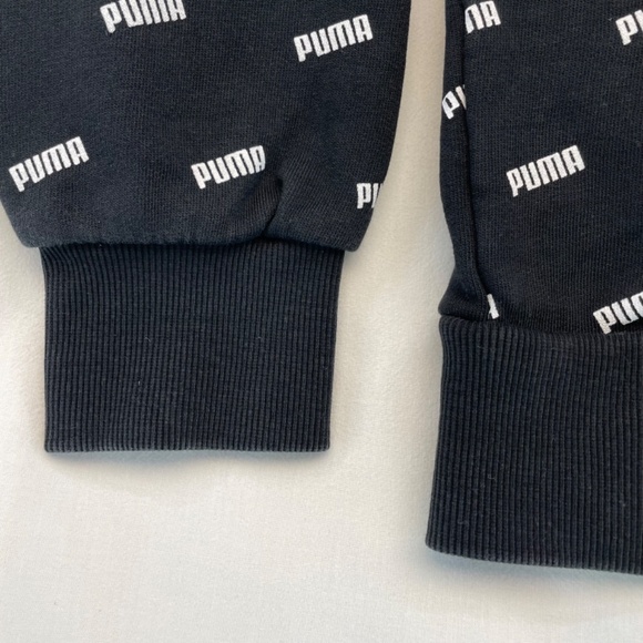 Puma Crewneck Sweater Black and White Women’s Size Small - Picture 6 of 12